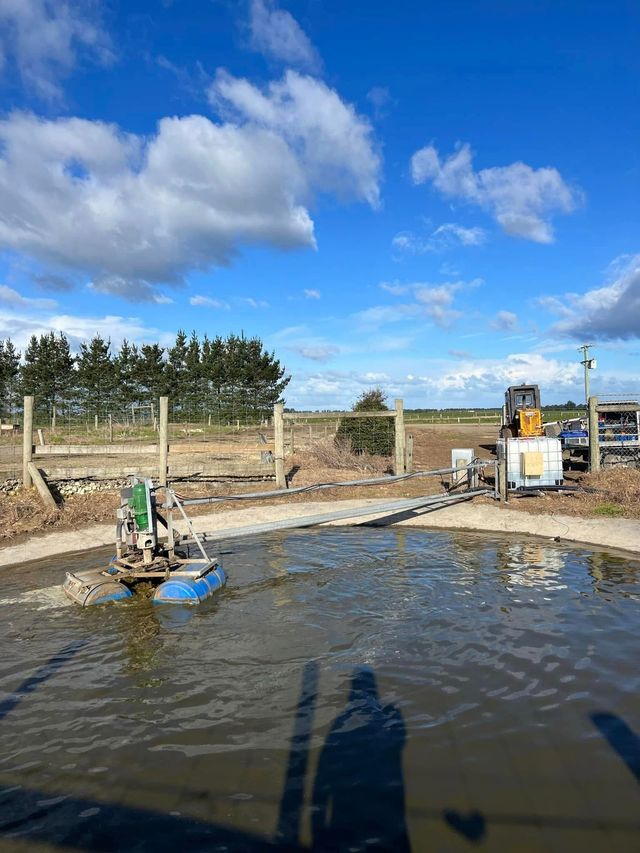Effluent treatment and tank filtration system