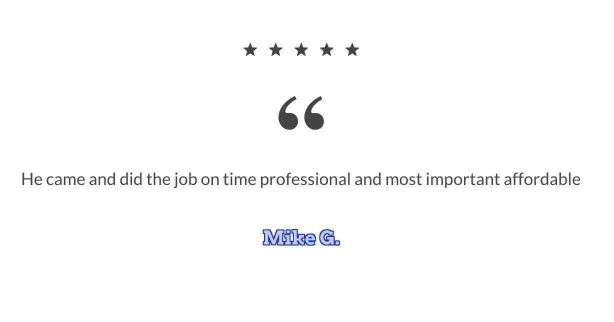 A screenshot of a website with a quote on it.