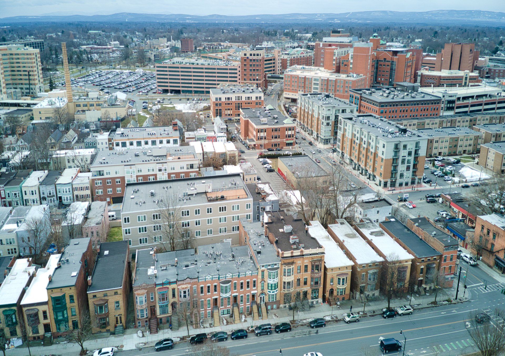 aerial view