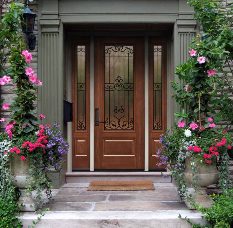 A door with the number 66 on it