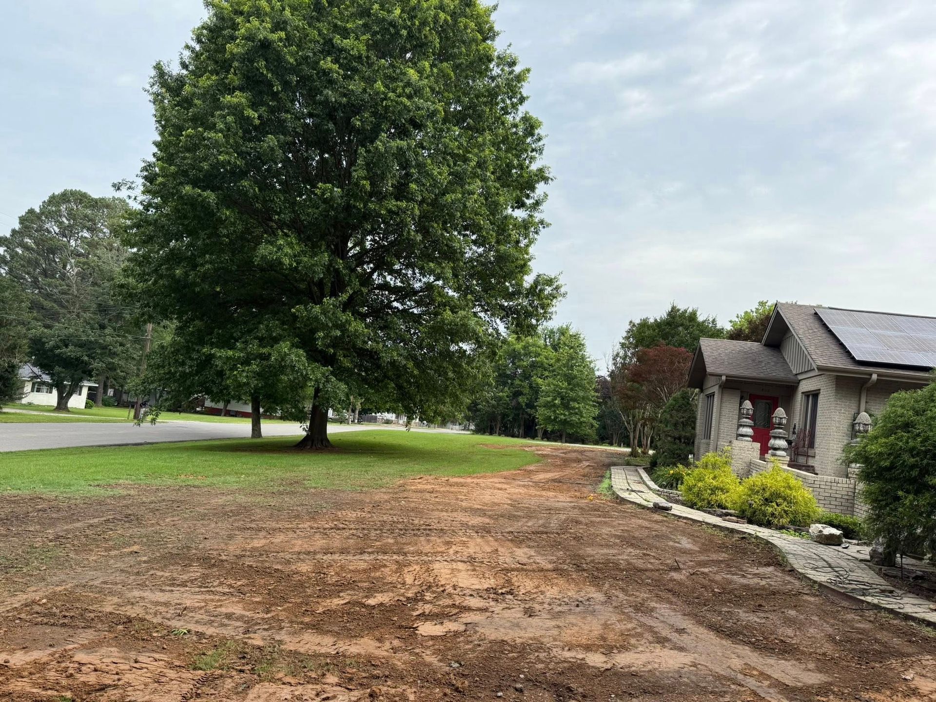 lawn grading
