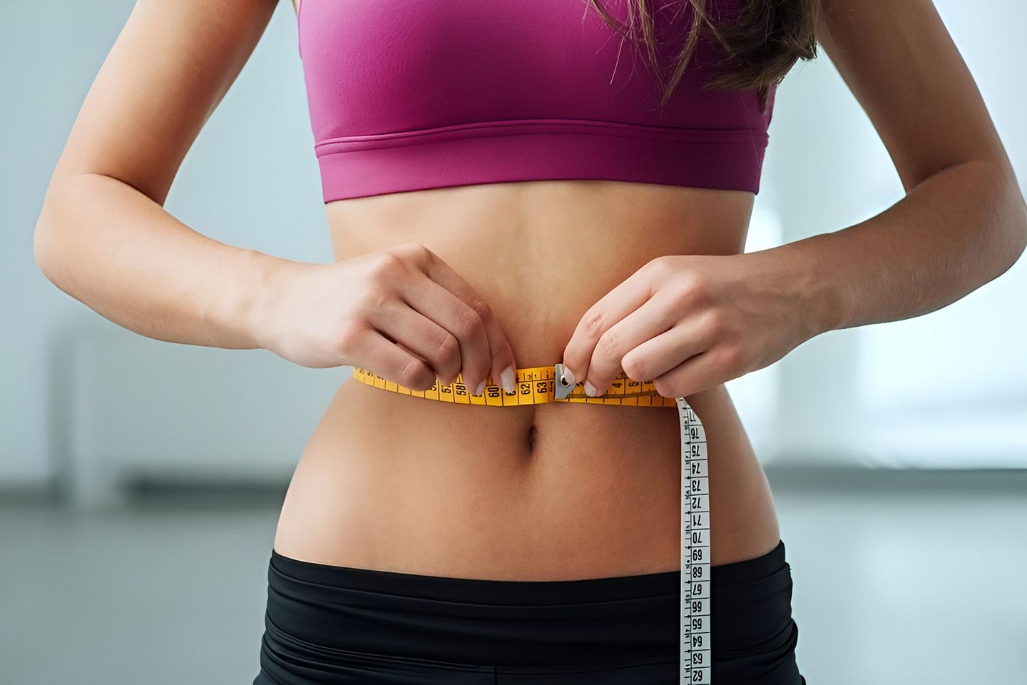 Abdominal Measurement Illustrating Weight Loss After Gastric Bypass Surgery