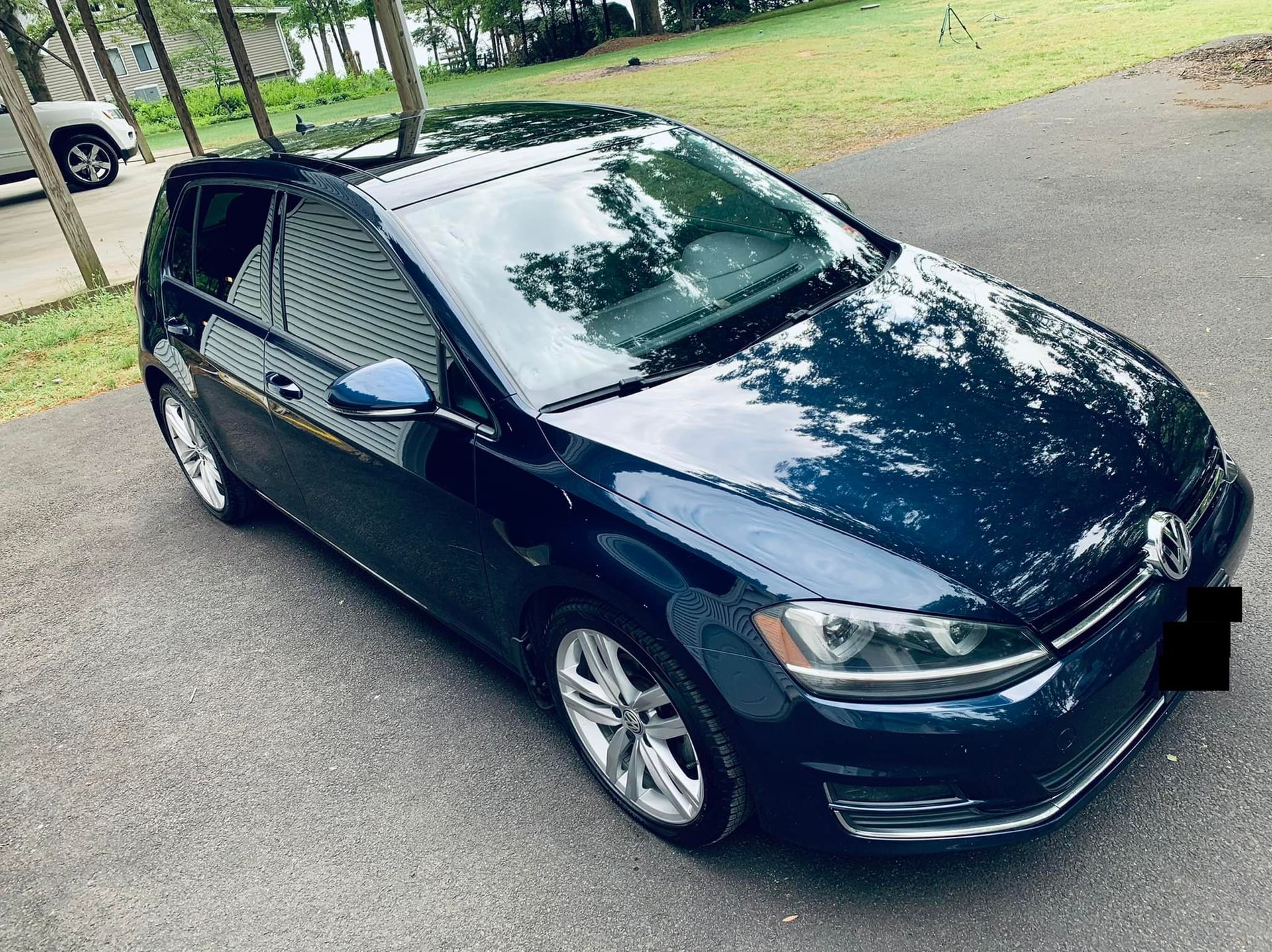 Volkswagon car detailed