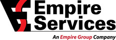 The logo for empire services an empire group company