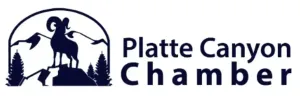 Logo: Bighorn sheep silhouette in front of mountains, text