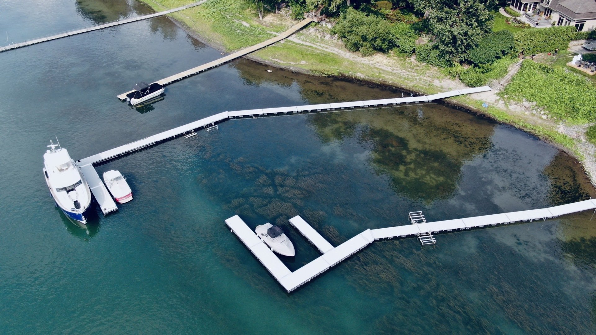 Installation De Quais Flottant Au Qu bec Ontario Kits Sur Mesure
