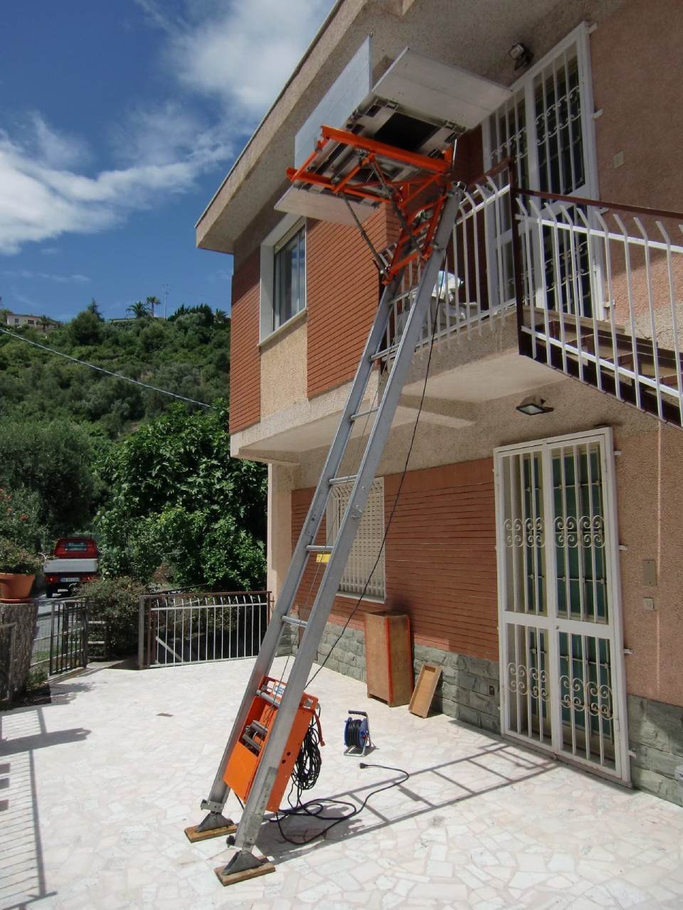 Trasloco al secondo piano