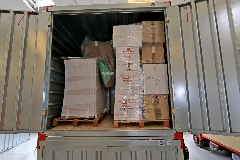 Container pieni