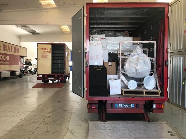 Camion pieno