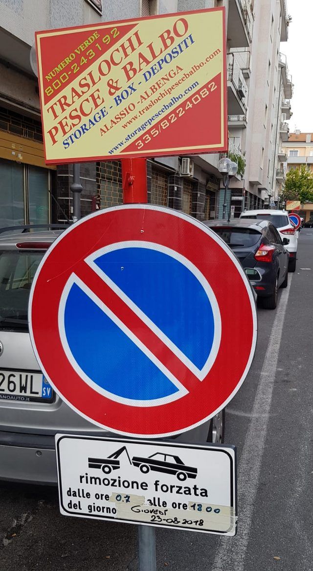 Divieto di sosta