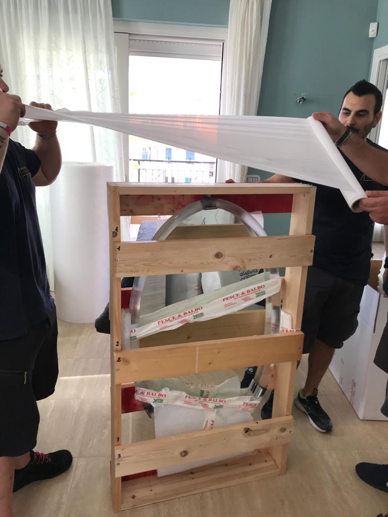 imballaggio legno