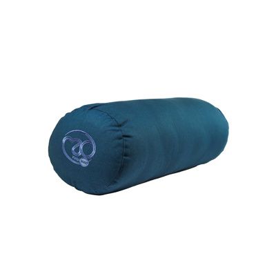 Picture of a round yoga bolster 