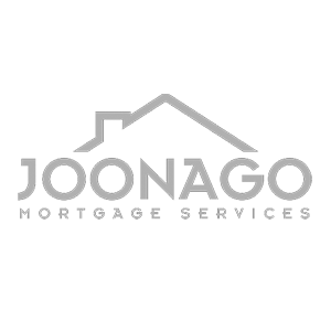 A logo for a mortgage company called joonago mortgage services.
