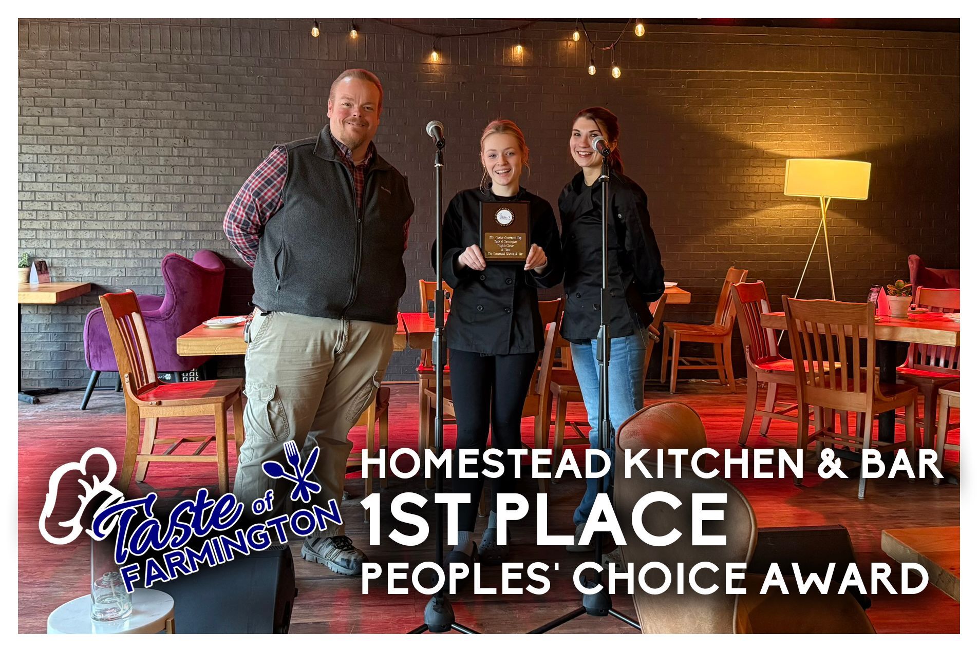 1st Place 2024 Taste of Farmington