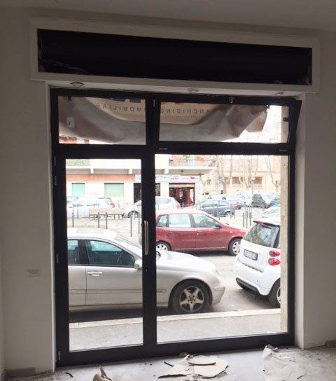 Porta trasparente