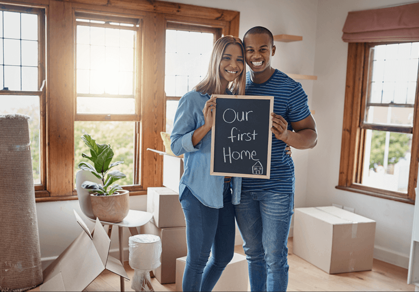 first time home buyer couple