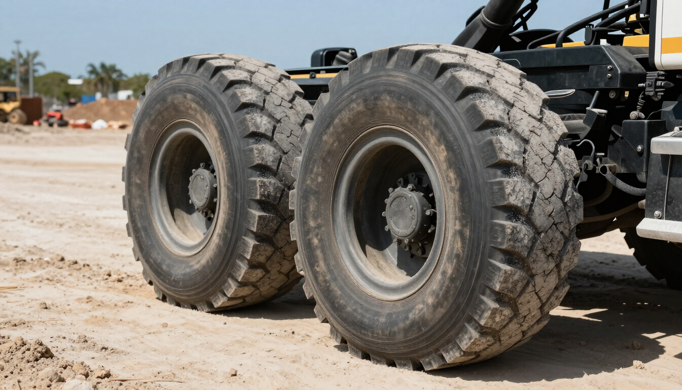 Medium duty truck tires
