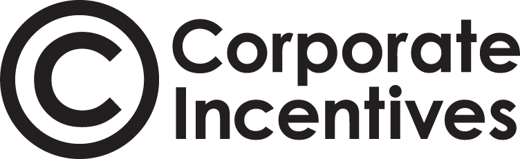 Corporate Incentives logo with black circular C icon and text on white background