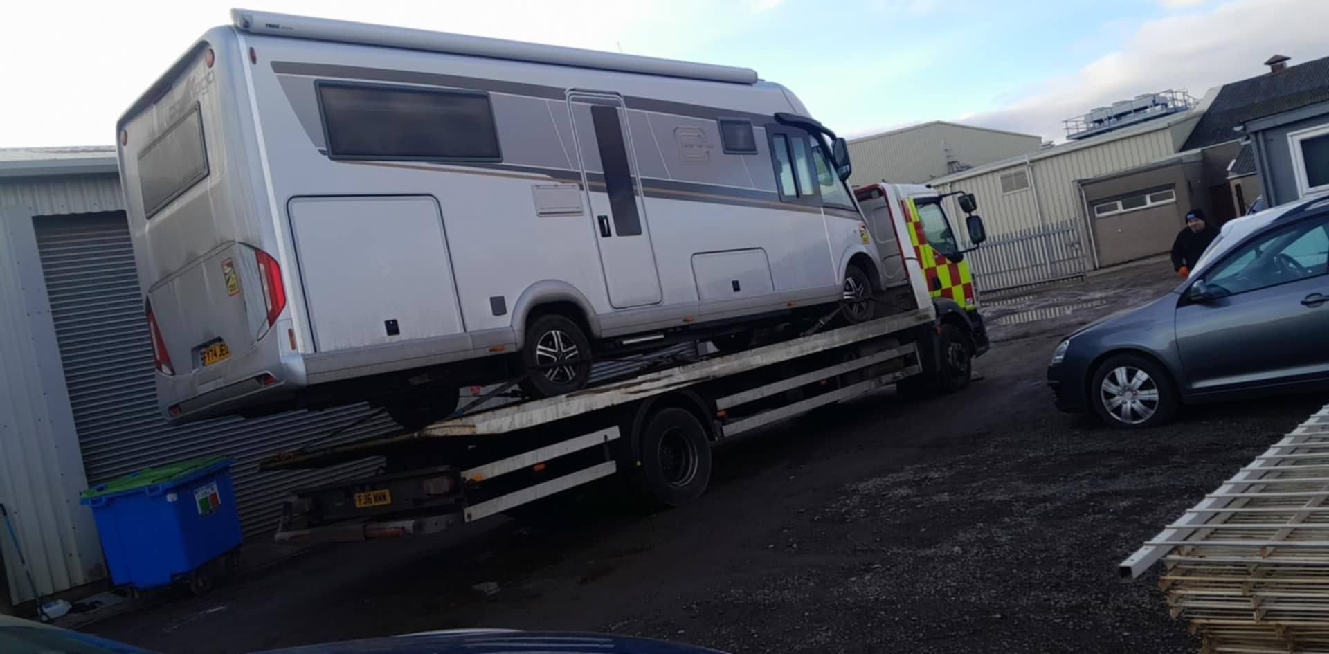 car towed