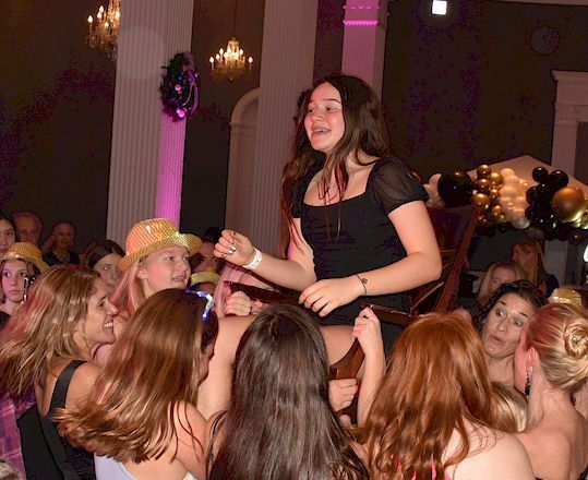 Bat Mitzvah Hora at the Graduate, Providence, RI 