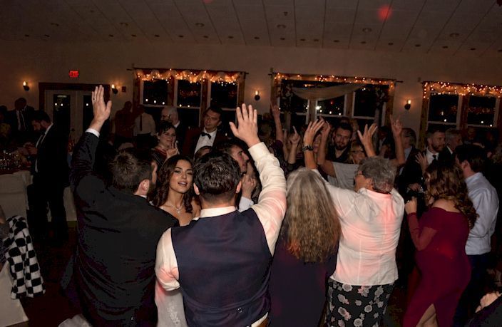 DJ dance floor at Spring Hill South Berwick Maine