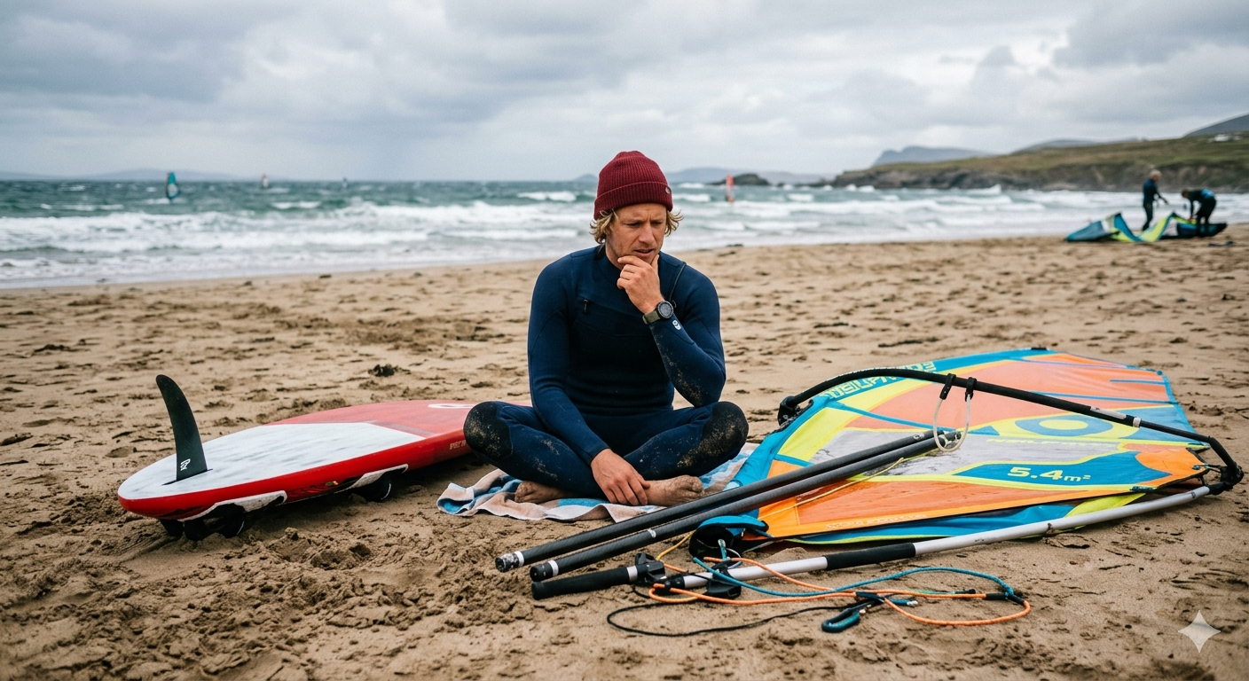 Gecko Windsurf school Corralejo will explain you how to rig your sail correctly