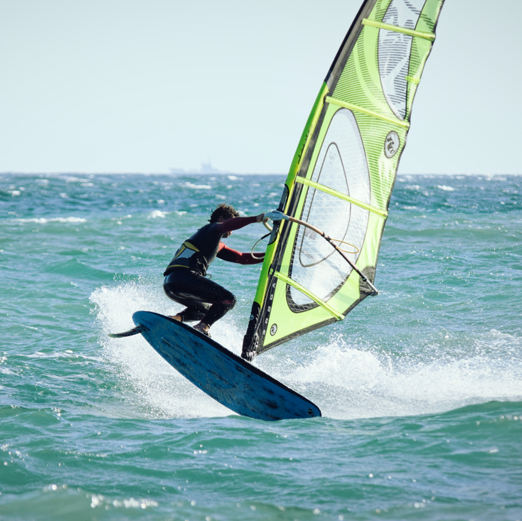 Advanced windsurfing lesson