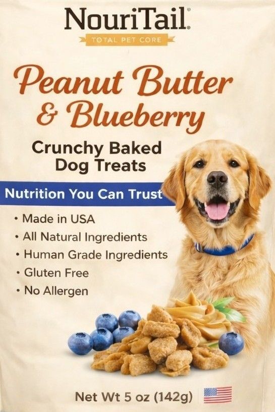 NouriTail Peanut Butter & Blueberry/ Sweet Potato and Honey