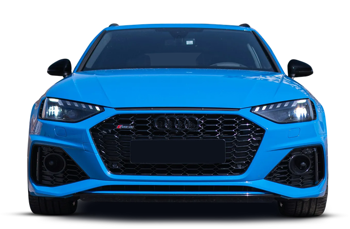 Blue Audi Front View | Euro Auto Repair