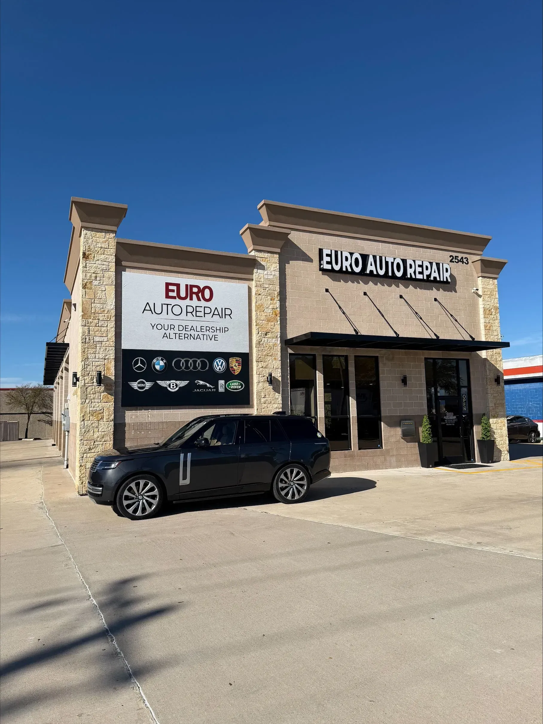 Front View of Auto Shop | Euro Auto Repair
