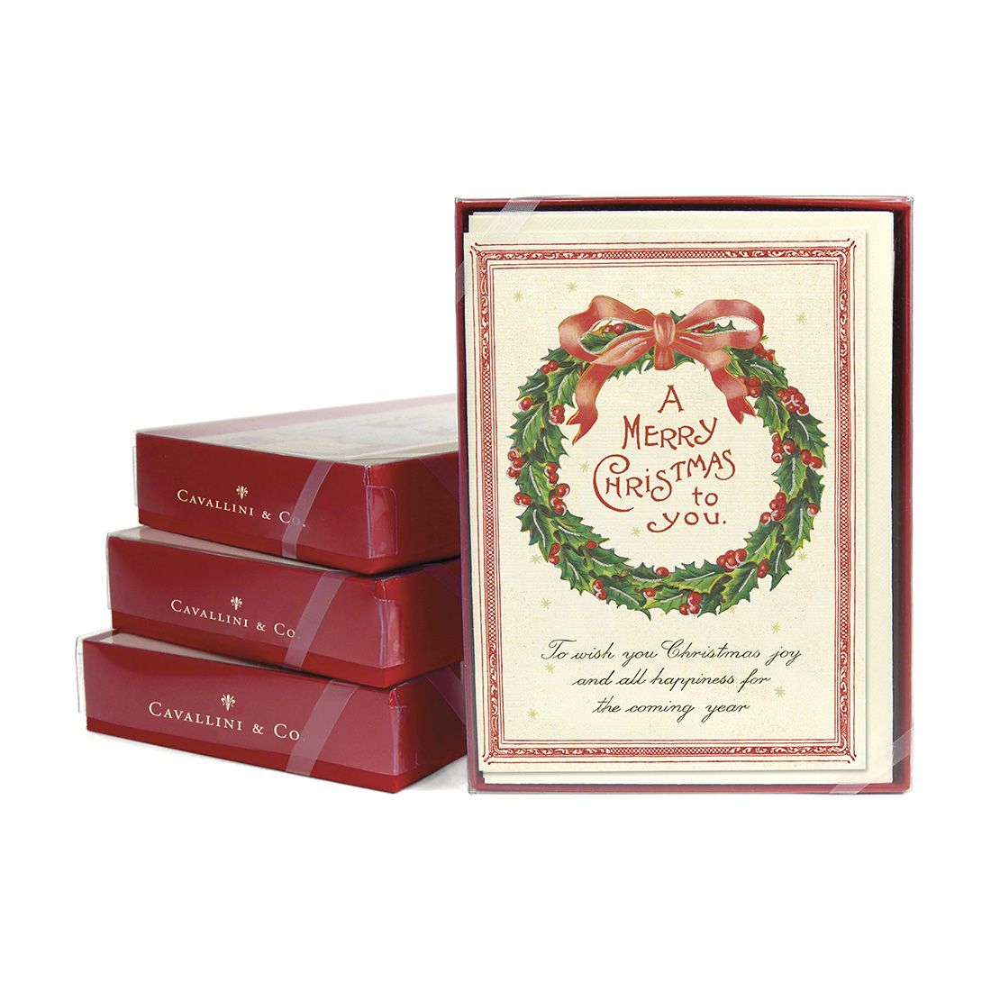 Postais Vintage Christmas Wreath (9.5X14cm)