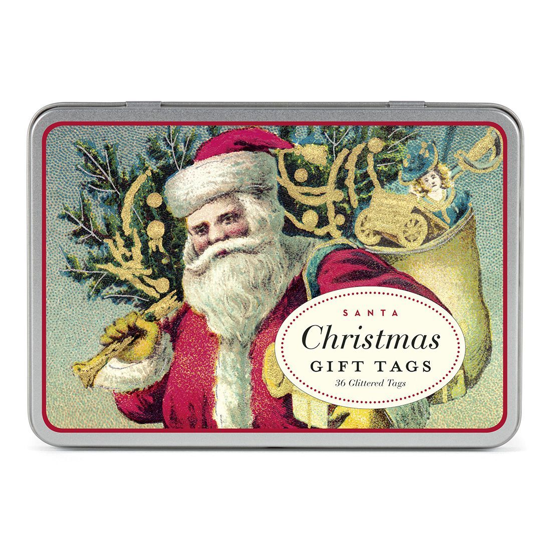 Etiquetas de Natal Christmas Santa