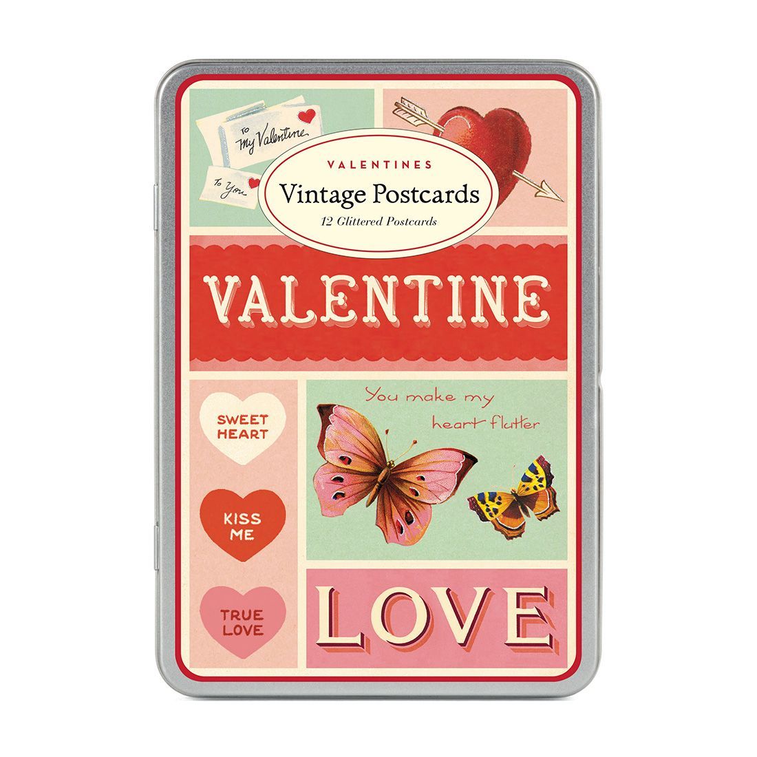 Postais Vintage Valentines 2 (9.5X14cm)