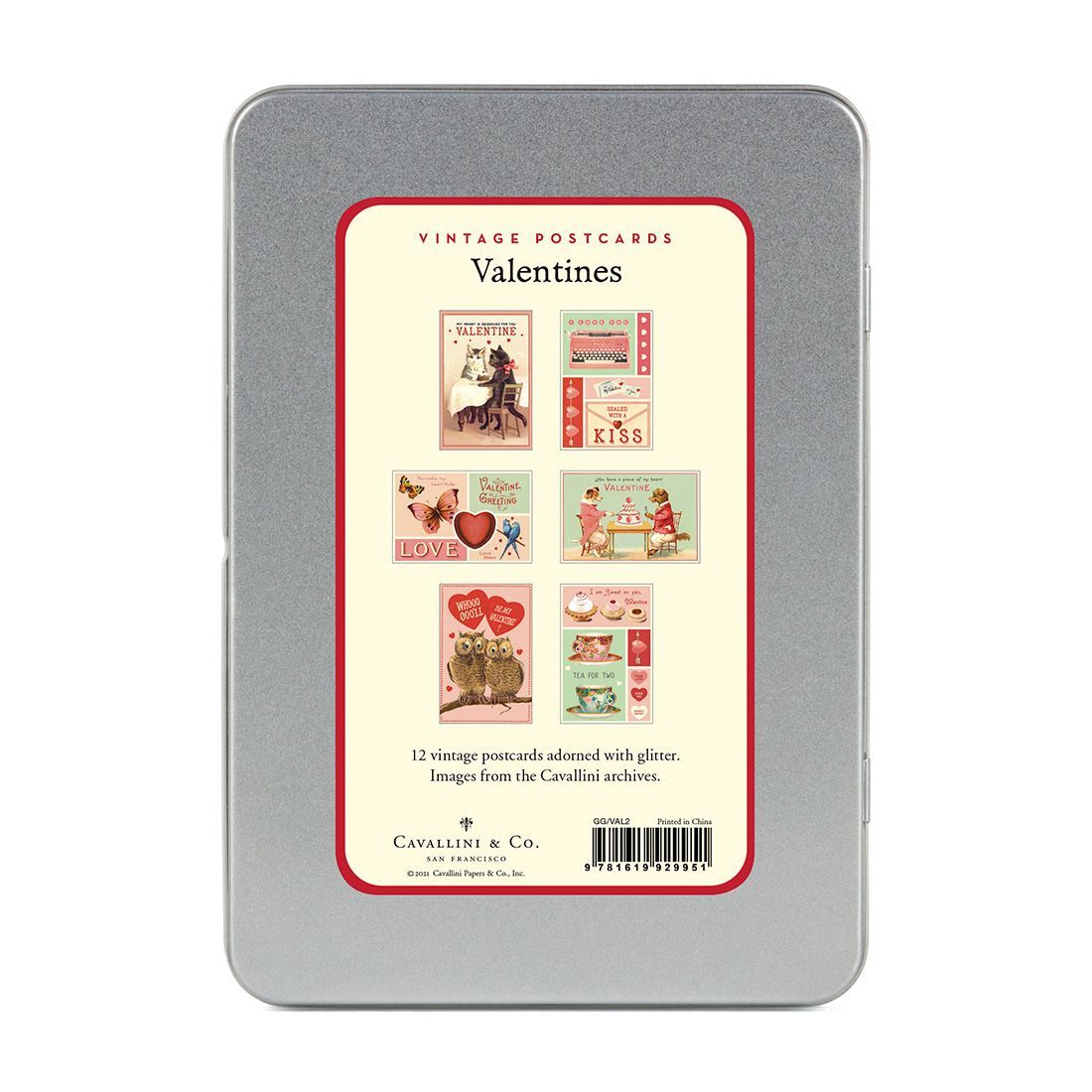Postais Vintage Valentines 2 (9.5X14cm)