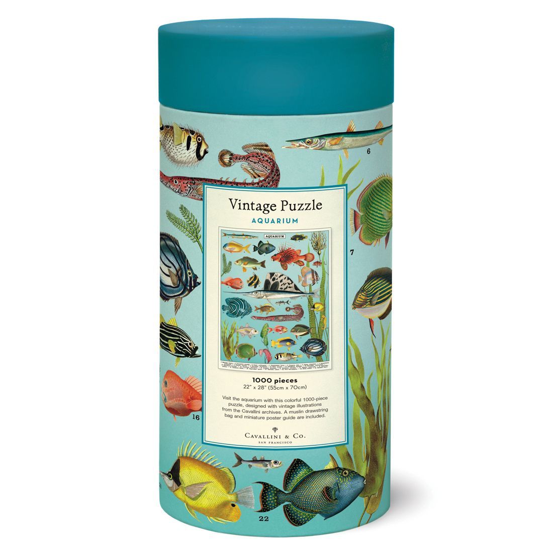 Puzzle Aquarium 1000 Peças (55X70cm)