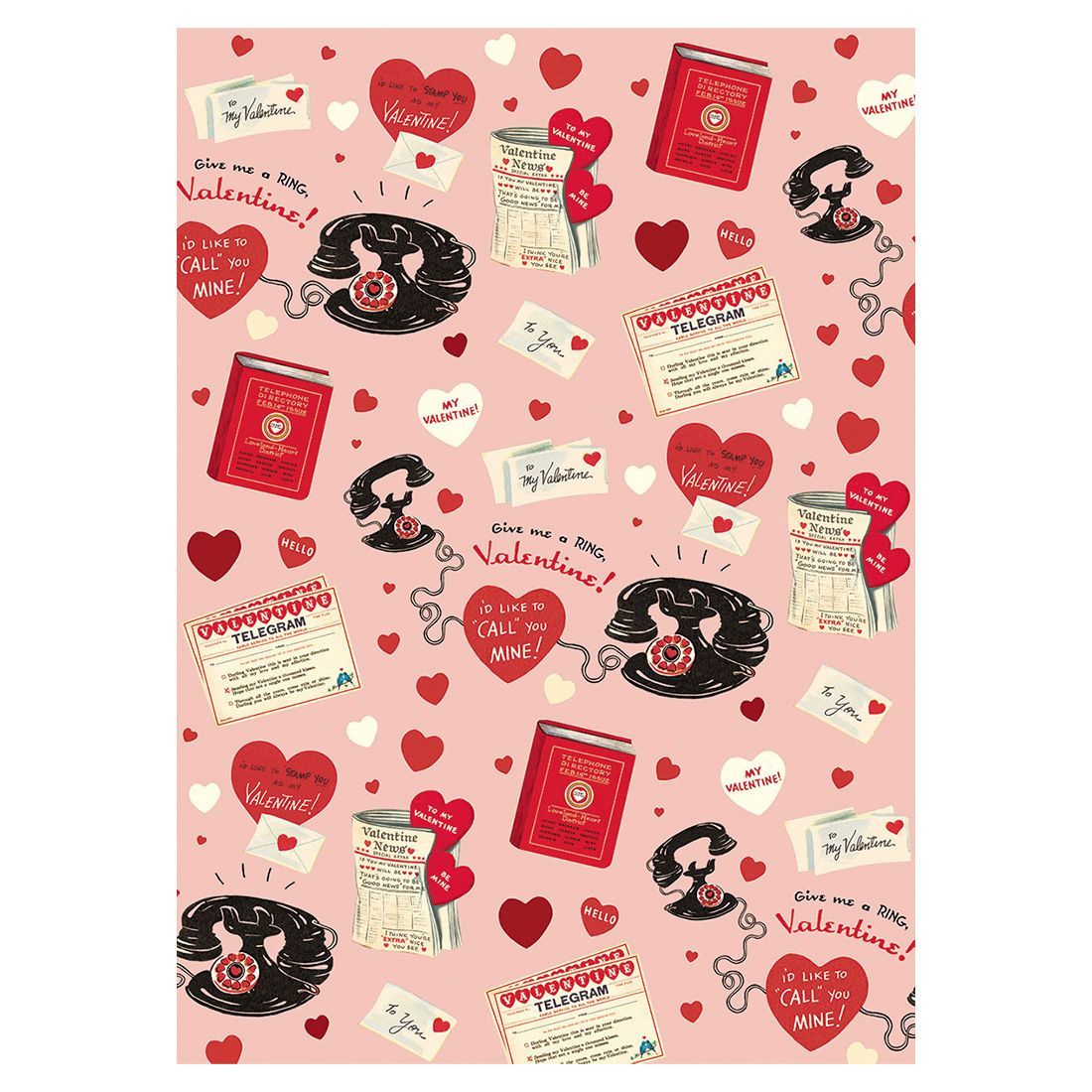 Poster Valentine Message (50X70cm)