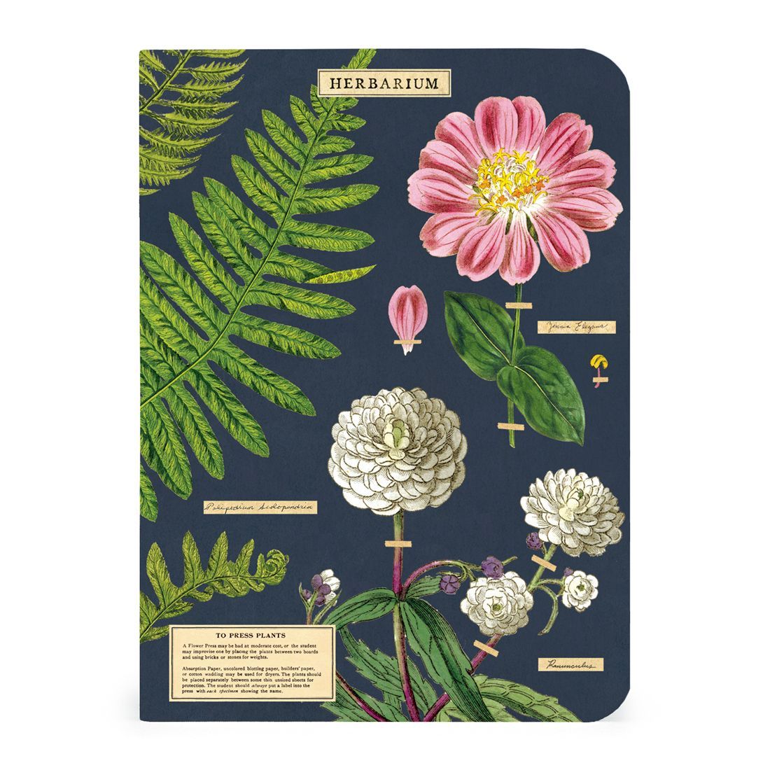 Mini Caderno Herbarium (10X14cm)