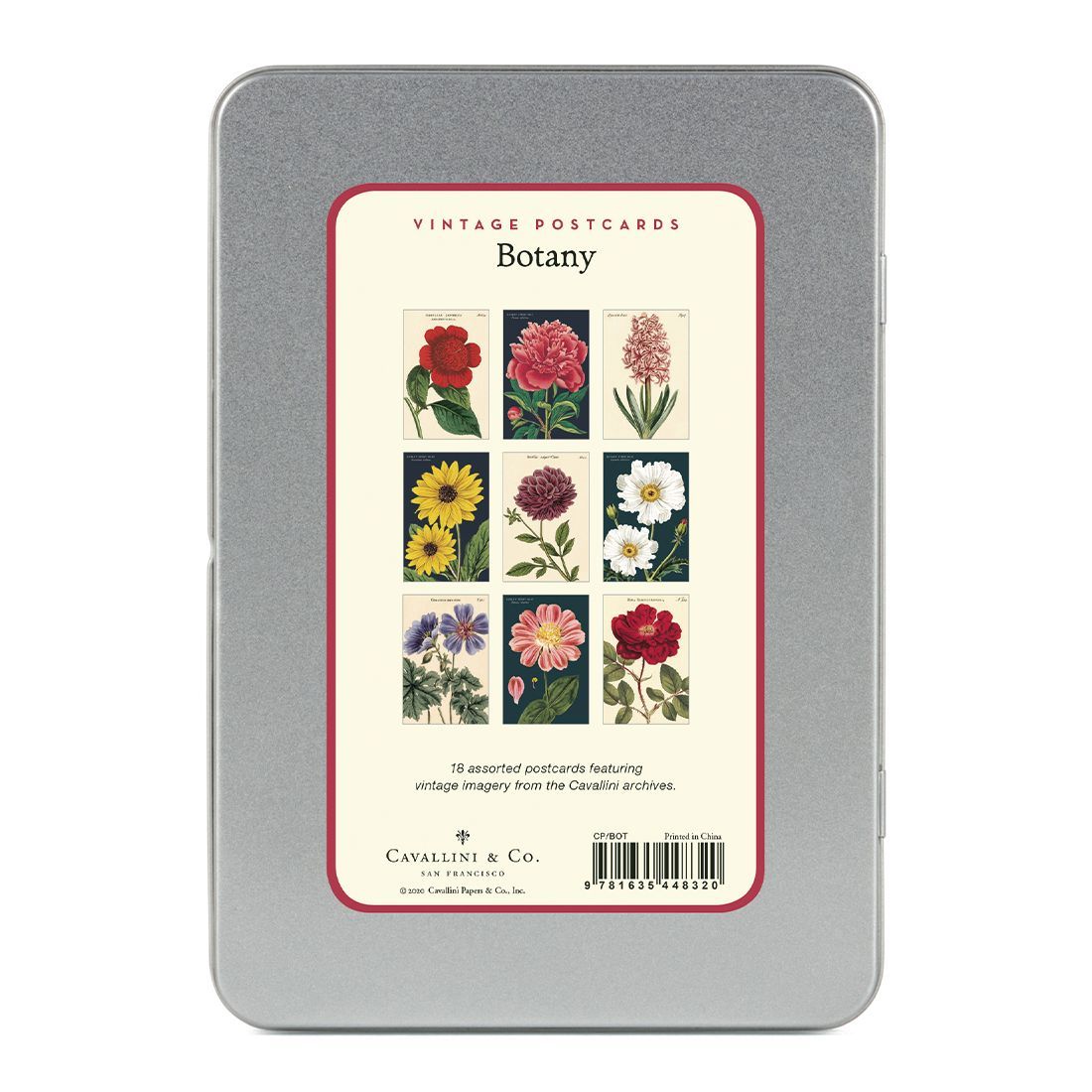 Postais Vintage Botanica (9.5X14cm)