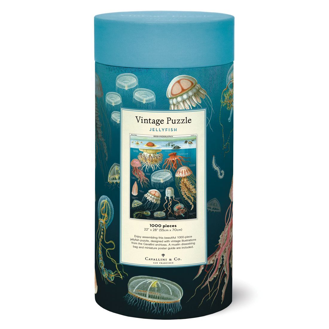 Puzzle Jellyfish 1000 Peças (55X70cm)