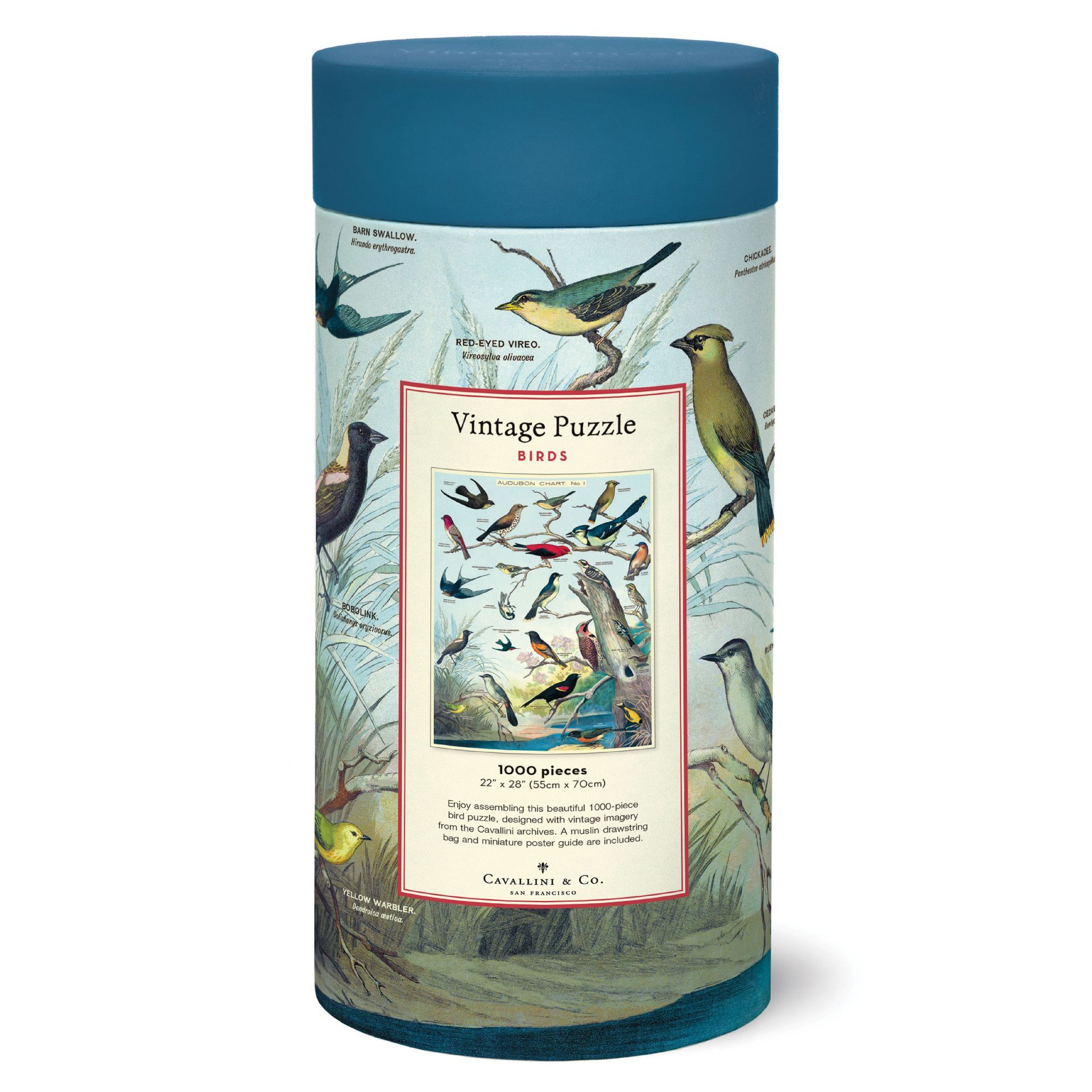 Puzzle Birds 1000 Peças (55X70cm)