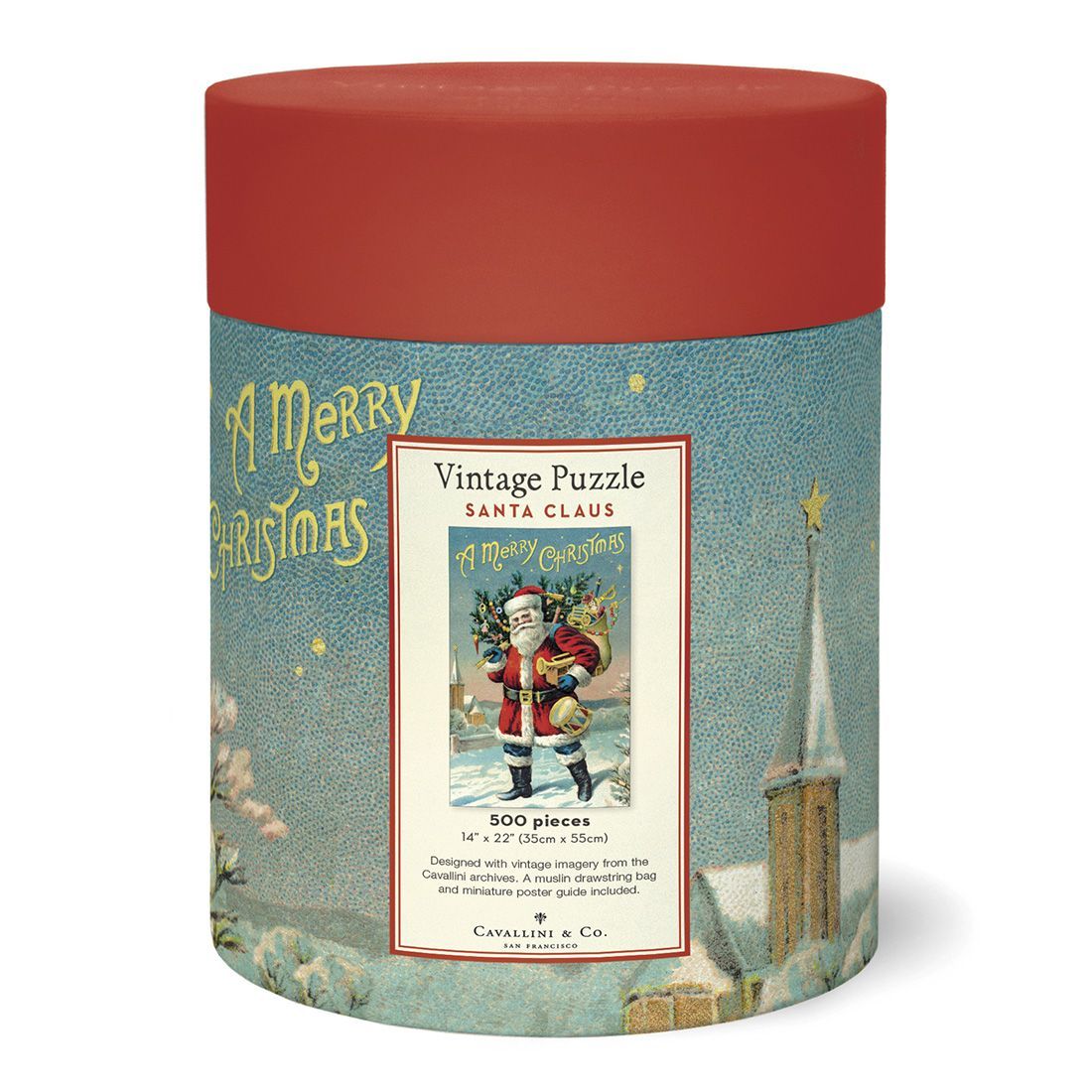 Puzzle Santa Claus 500 Peças (35X55cm)