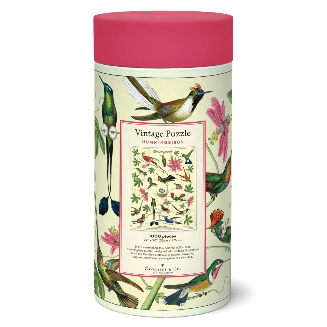Puzzle Hummingbirds 1000 Peças (55X70cm)
