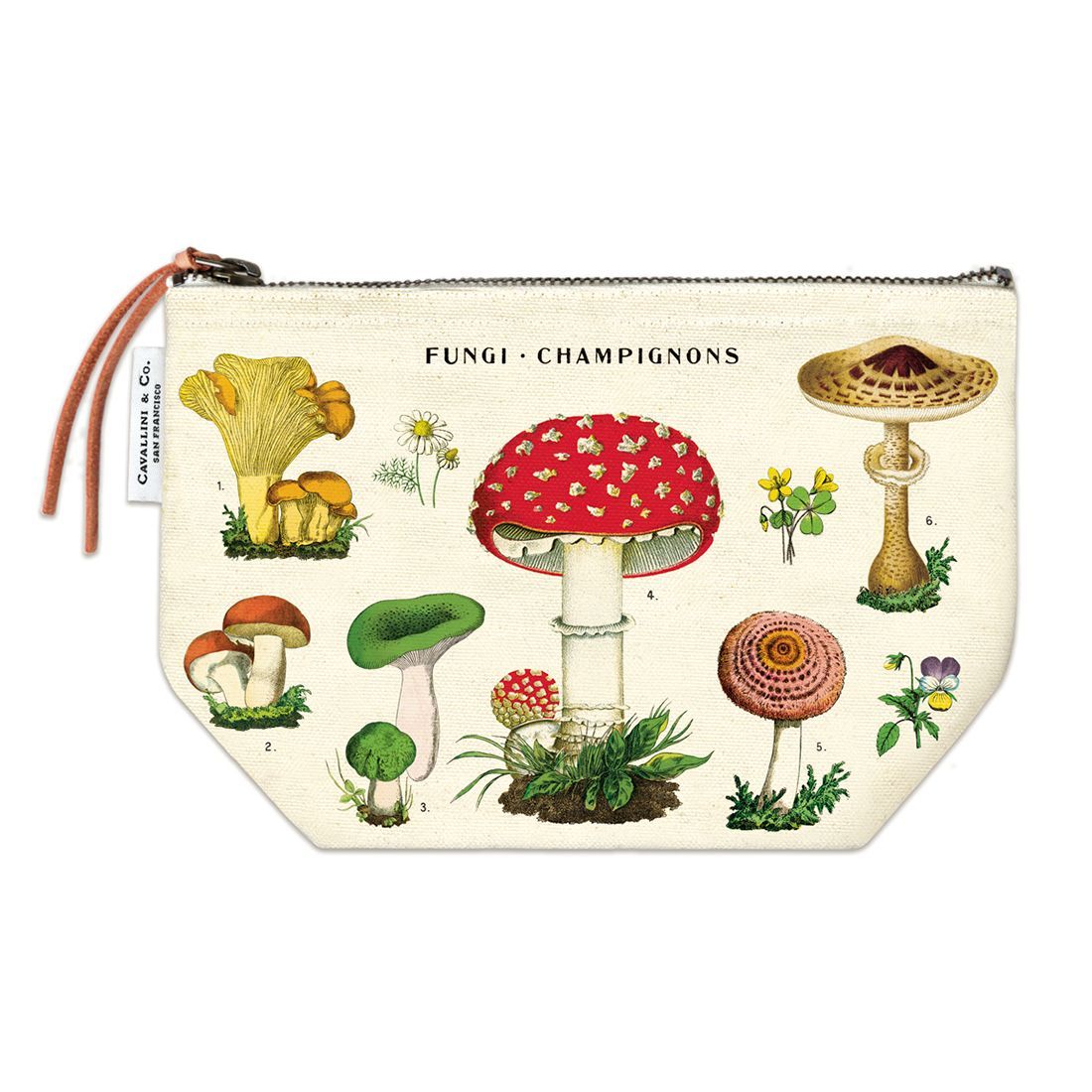 Bolsa Vintage Mushrooms (15X22cm)
