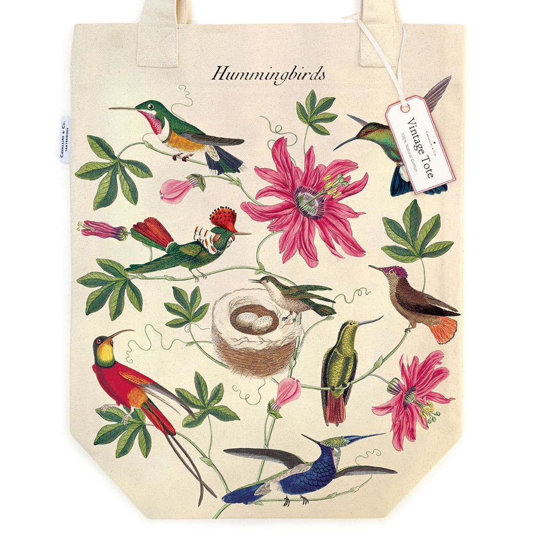 Tote Bag Humminbirds (33X40.5cm)