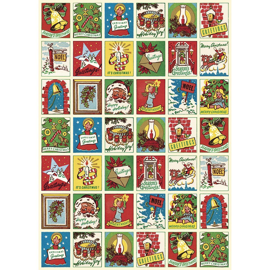 Poster Christmas Quilt (50X70cm)