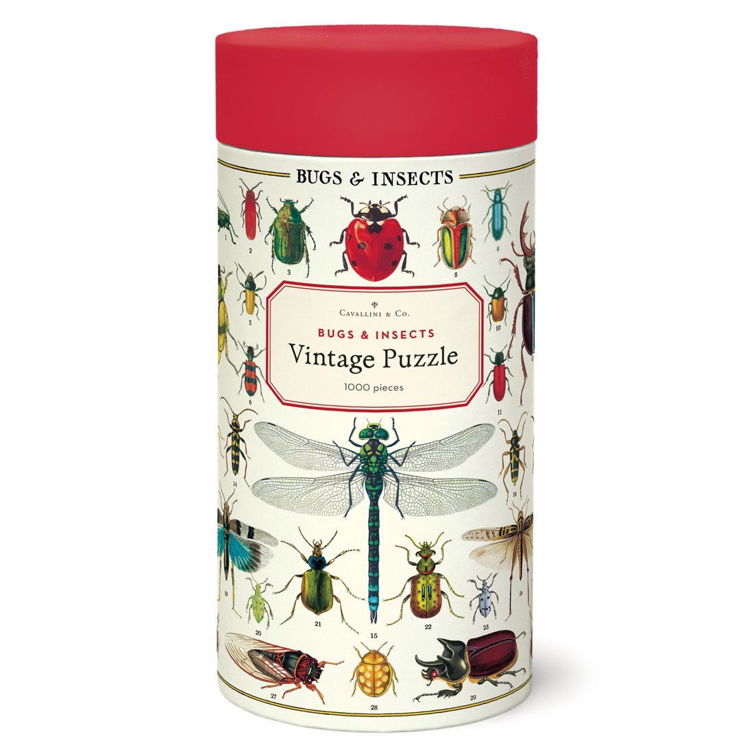 Puzzle Bugs & Insects 1000 Peças (55X70cm)