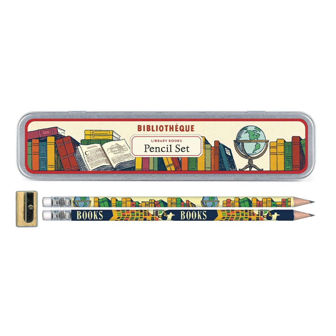 Conjunto de Lápis Library Books (22X5cm)