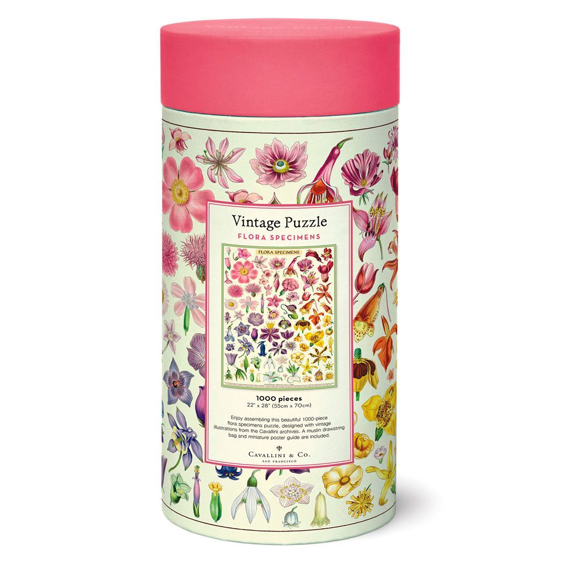 Puzzle Flora Specimens 1000 Peças (55X70cm)