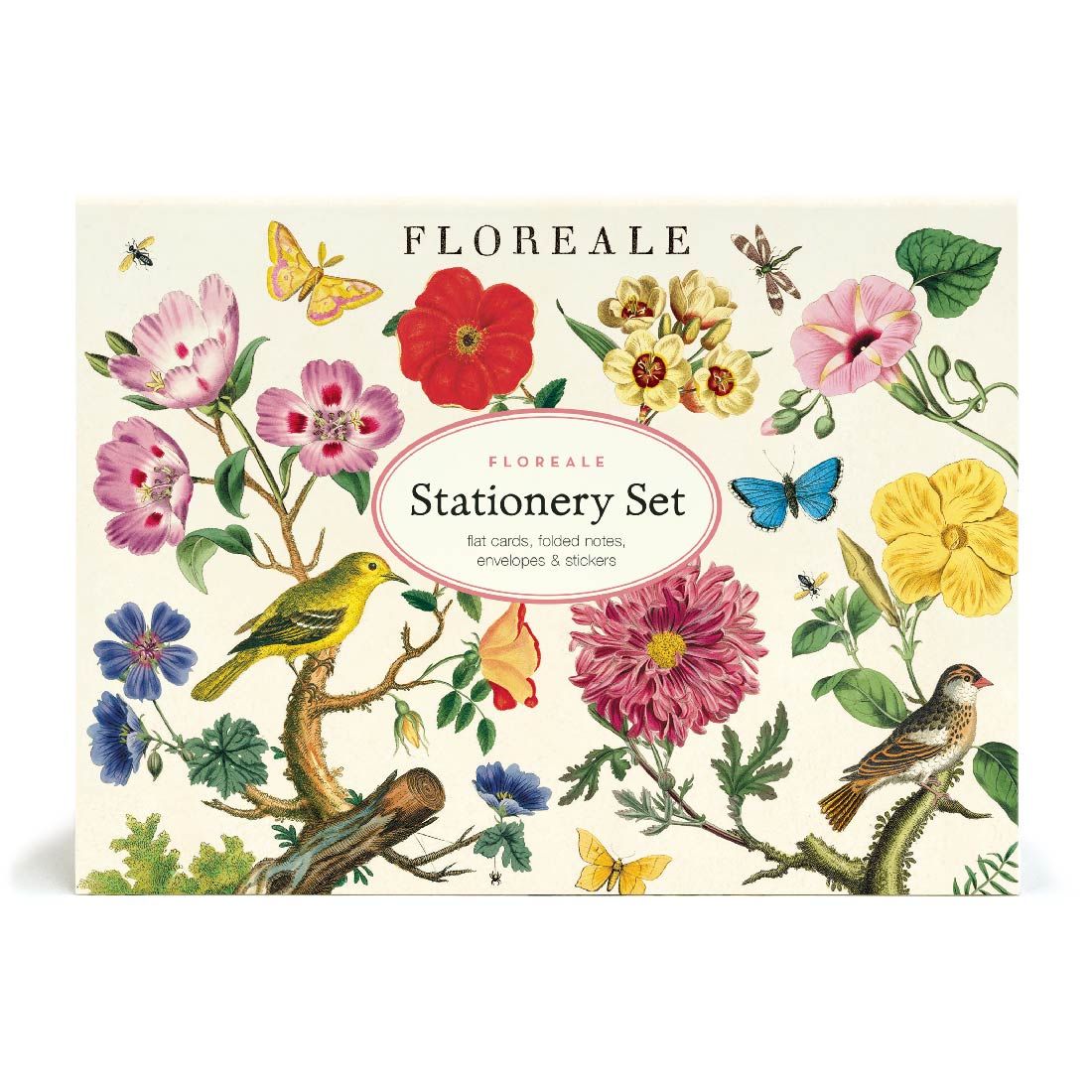 Set de Papelaria Floreale (13X17X4cm)