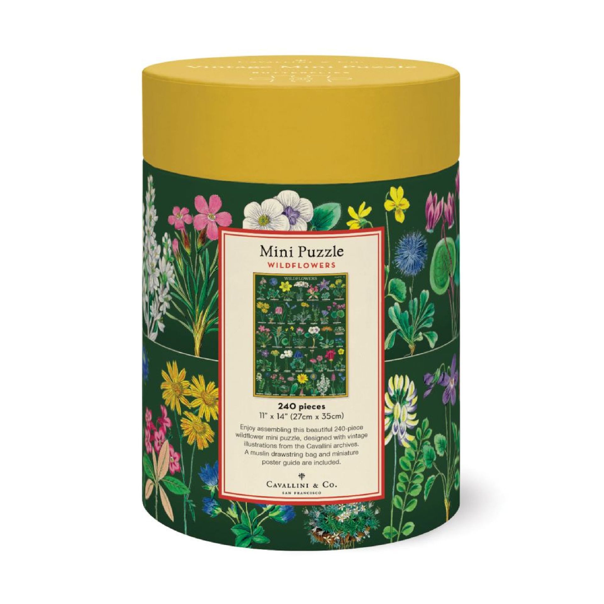 Puzzle Wildflowers 240 Peças (27X35cm)